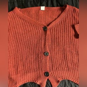 Knit cardigan